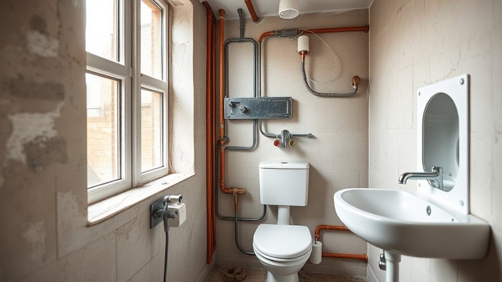 Bathroom Plumbing and Electrics in Islington